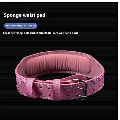 Pink Flash Fitness Belt Weightlifting Powerlifting Belts Gym Fitness Deadlift Pull up Waist Support Squat Guard Waist Protection